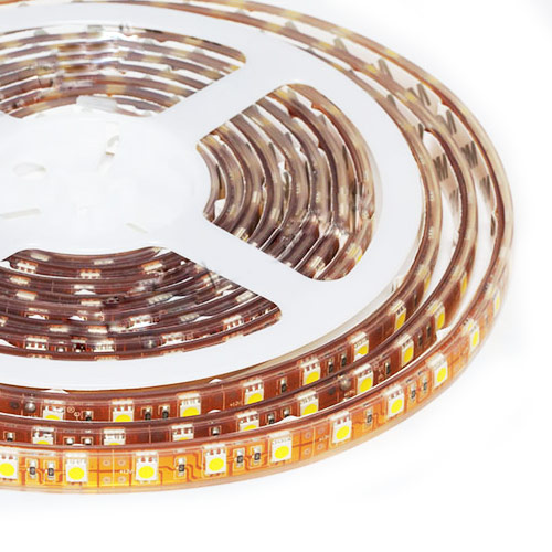 Single Row Series DC24V 5050SMD 480LEDs Flexible LED Strip Lights Super Waterproof Lighting 16.4ft Per Reel By Sale Single Row Series DC24V 5050SMD 480LEDs Flexible LED Strip Lights Super Waterproof Lighting 16.4ft Per Reel By Sale